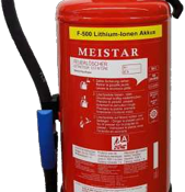 WA 9 F-500 Handfeuerlöscher (Lithium-Ionen Batterie)